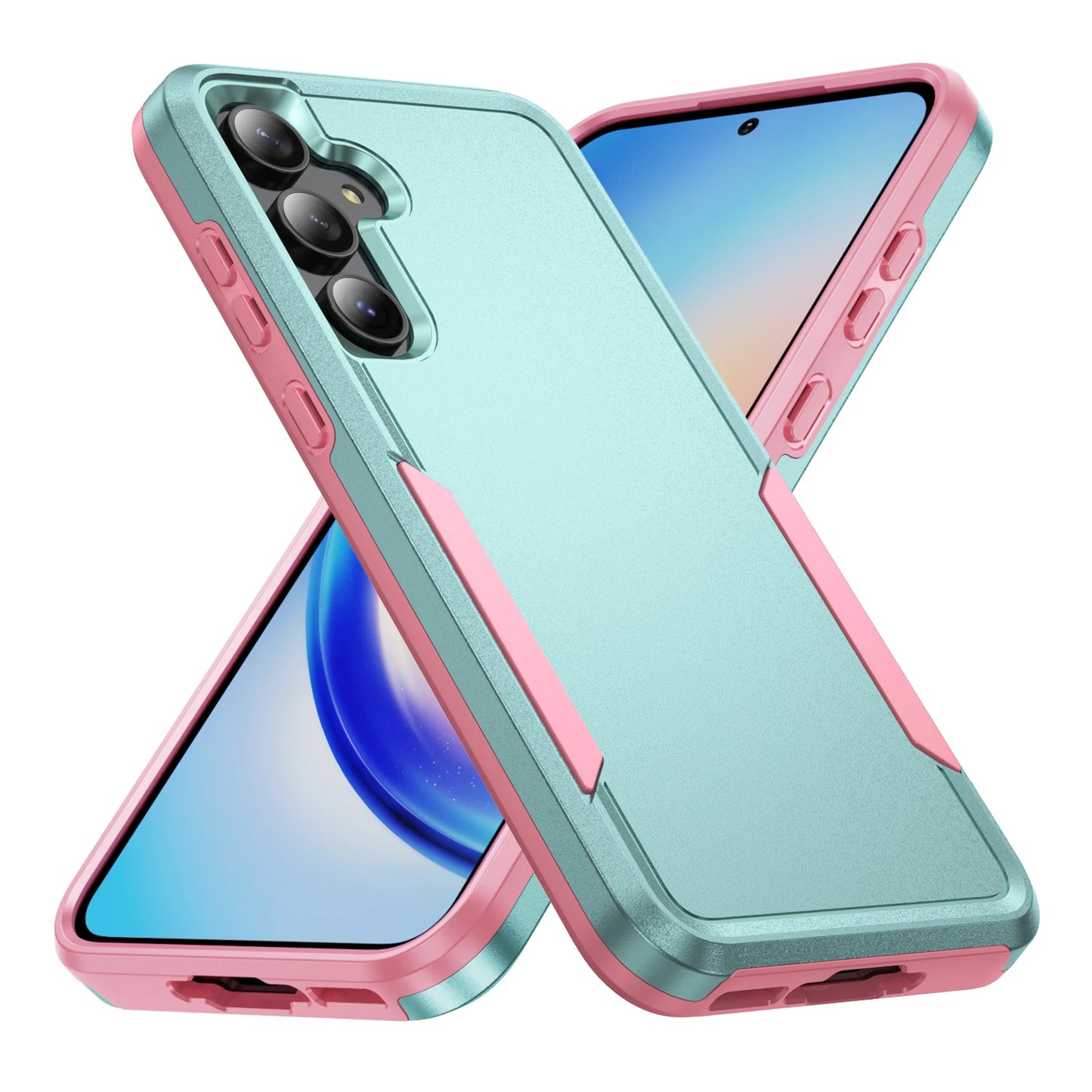 Military Grade Cases for Samsung Galaxy S25 FE S22 S23 S26 Plus S24 FE Ultra Edge A17 A54 A16 5G A56 A55 A35 A15 Armor Case