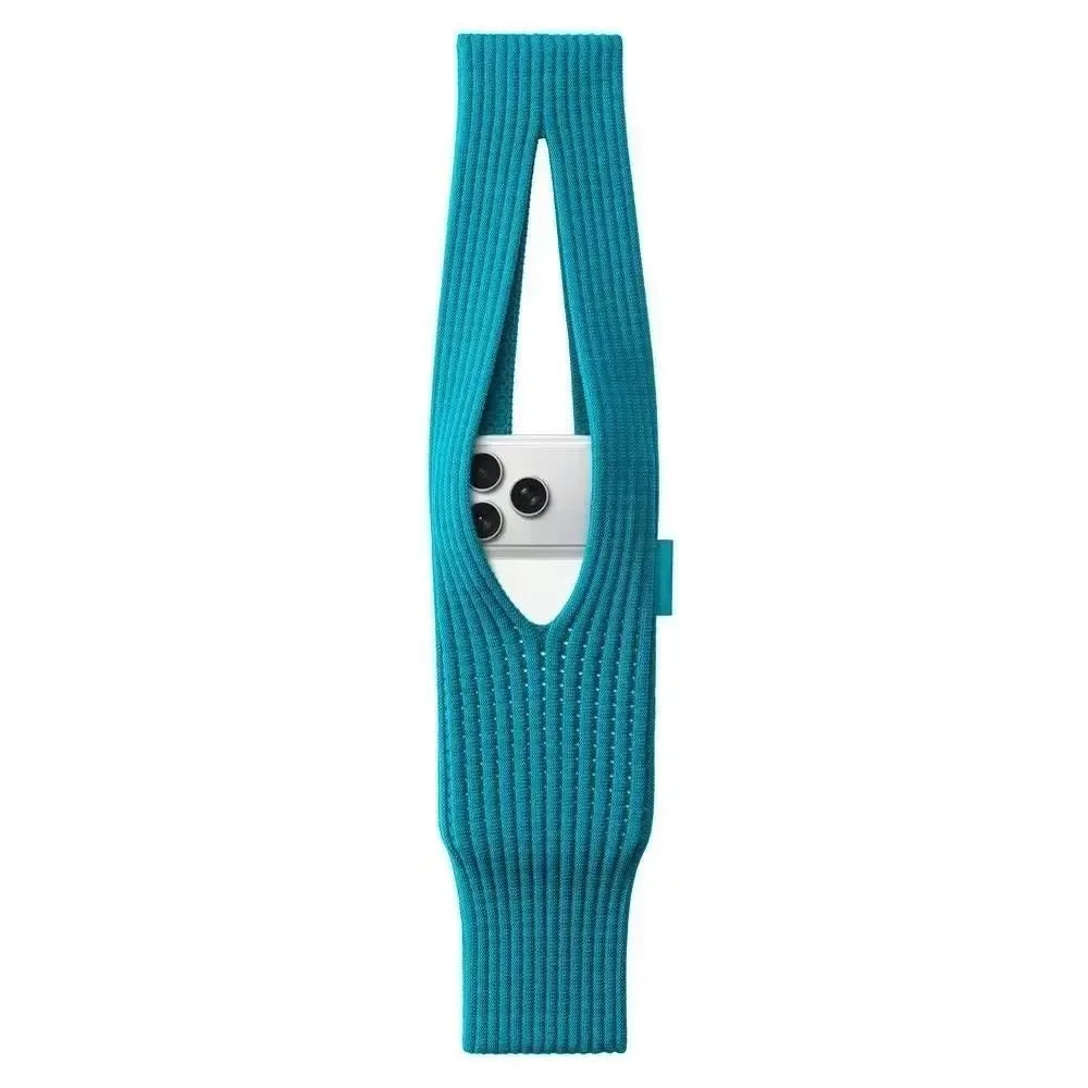 2025 Winter Tech Fashion Accessory For Apple iPhone iPad Knitted Crossbody Unisex Mini Single Shoulder Sling Christmas Lovers