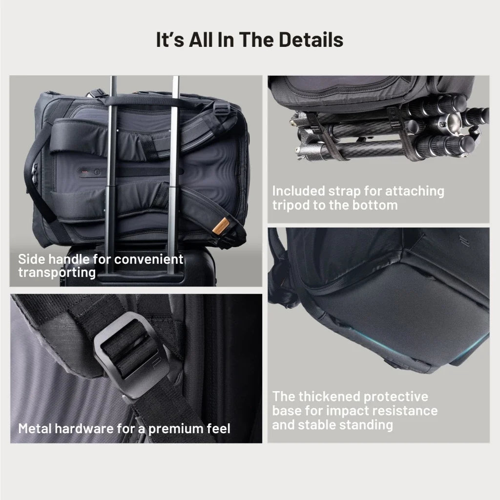 PGYTECH OneGo 2 BackPack Shoulder Photography Bag DSLR Camera Bag Laptop Storage Bag Suitable For Suitable For Nikon Sony Canon