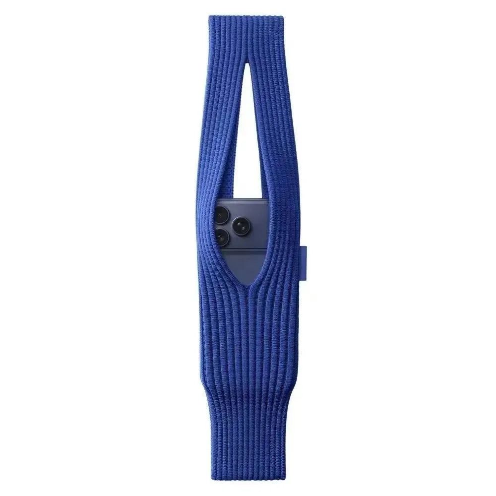 2025 Winter Tech Fashion Accessory For Apple iPhone iPad Knitted Crossbody Unisex Mini Single Shoulder Sling Christmas Lovers