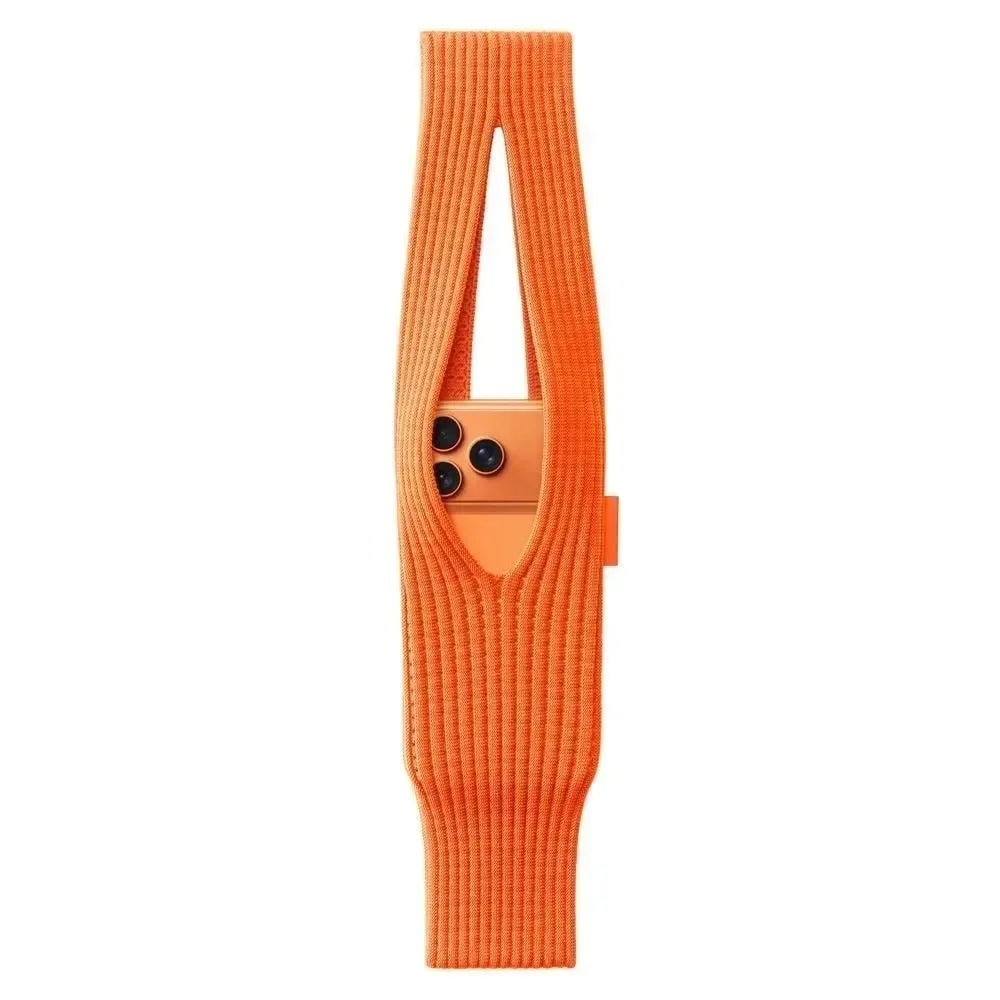 2025 Winter Tech Fashion Accessory For Apple iPhone iPad Knitted Crossbody Unisex Mini Single Shoulder Sling Christmas Lovers