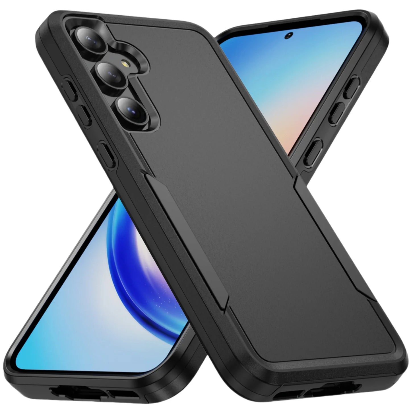 Military Grade Cases for Samsung Galaxy S25 FE S22 S23 S26 Plus S24 FE Ultra Edge A17 A54 A16 5G A56 A55 A35 A15 Armor Case