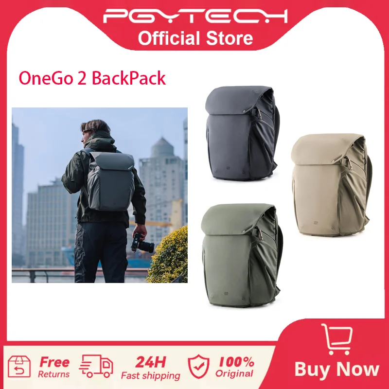 PGYTECH OneGo 2 BackPack Shoulder Photography Bag DSLR Camera Bag Laptop Storage Bag Suitable For Suitable For Nikon Sony Canon