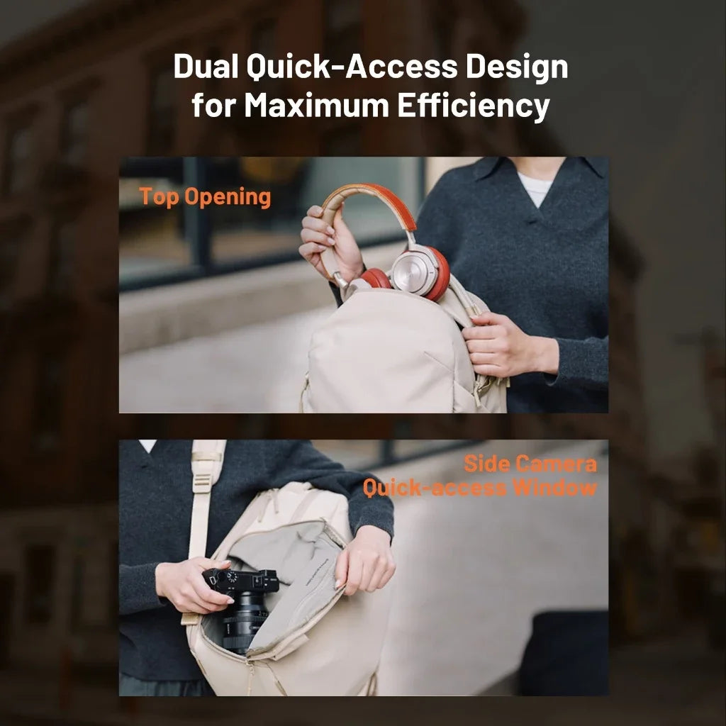 PGYTECH OneGo Lite 16L 22L Camera Backpack For Sony Canon Photographer Bag Drone Case For DJI Air 4 Mini 3 Pro Mavic 3 Series