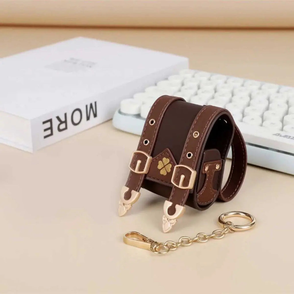 Anime Game Custom Design Headset Case Genshin Impact Klee Cute Girl Backpack Theme Headphone Case for airpod Case