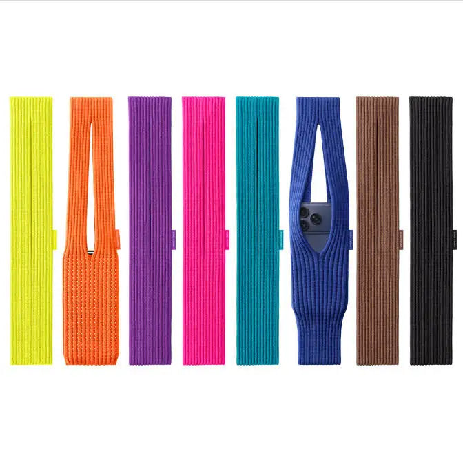 2025 Winter Tech Fashion Accessory For Apple iPhone iPad Knitted Crossbody Unisex Mini Single Shoulder Sling Christmas Lovers