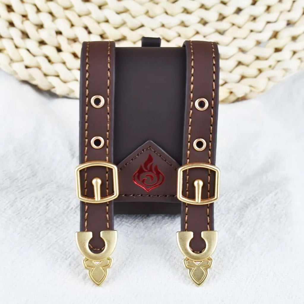 Anime Game Custom Design Headset Case Genshin Impact Klee Cute Girl Backpack Theme Headphone Case for airpod Case