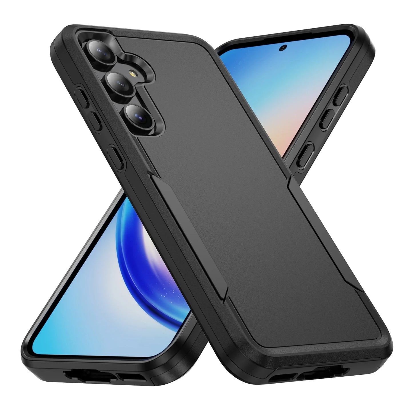 Military Grade Cases for Samsung Galaxy S25 FE S22 S23 S26 Plus S24 FE Ultra Edge A17 A54 A16 5G A56 A55 A35 A15 Armor Case