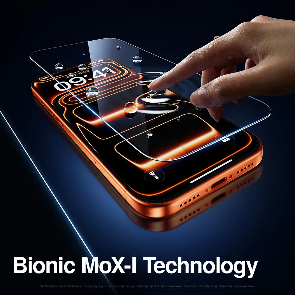 SmartDevil Full Cover Tempered Glass for iPhone 17 17Pro Max 16ProMax 16Pro Screen Protector for iPhone 15Pro HD Anti-blue Light