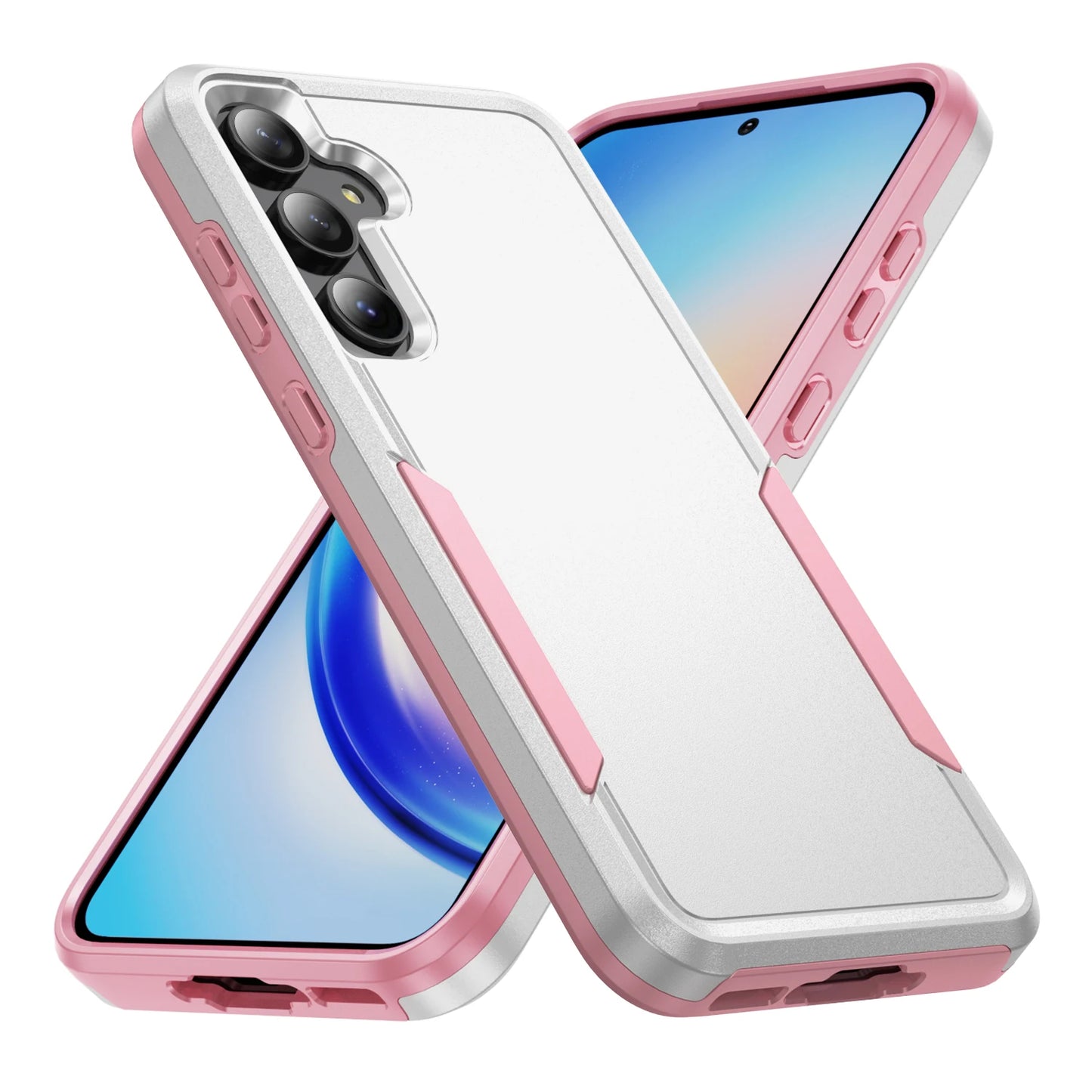 Military Grade Cases for Samsung Galaxy S25 FE S22 S23 S26 Plus S24 FE Ultra Edge A17 A54 A16 5G A56 A55 A35 A15 Armor Case